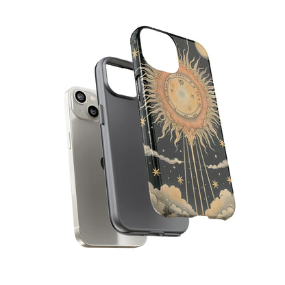 Celestial Phone Case, Tough Cases for Astrology Lovers, Cosmic Design, Gift for Astronomers, Unique Phone Accessories