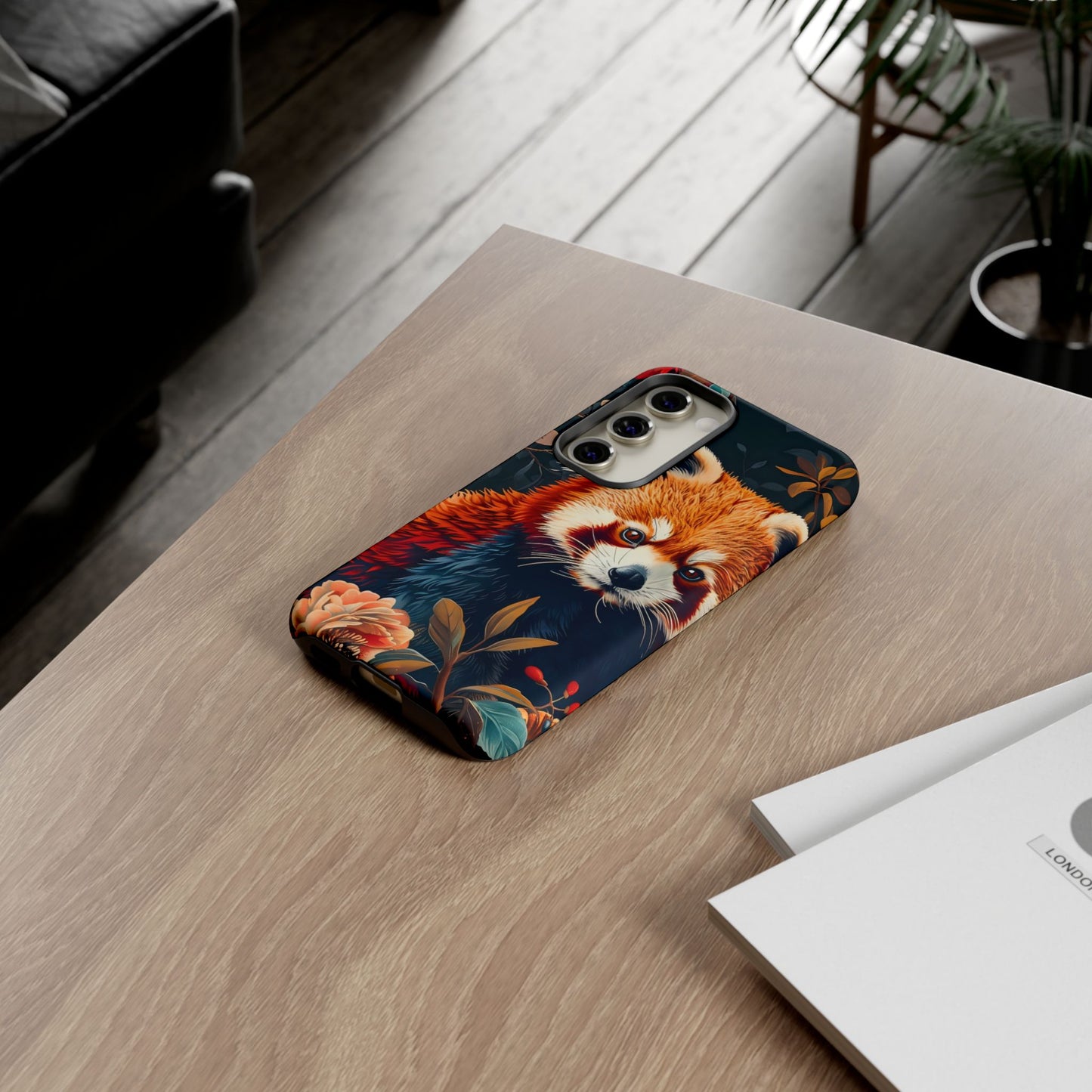 Cute Red Panda Phone Case, Wildlife Lover Gift, Tough Cases for iPhone, Nature-Themed Phone Cover, Animal Art Shell, Cute Tech Accessories