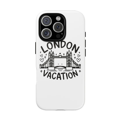 London Vacation Phone Case, Travel Accessories, Unique Gift, London Lover, Custom Phone Cover, Vacation Souvenir