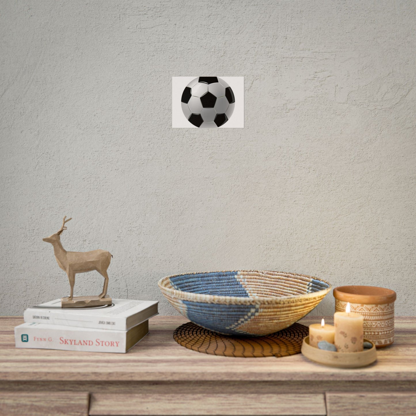 Soccer-Themed Rolled Posters | Perfect for Sports Decor, Game Room, Youth Birthdays, Gifts for Soccer Fans, Wall Art