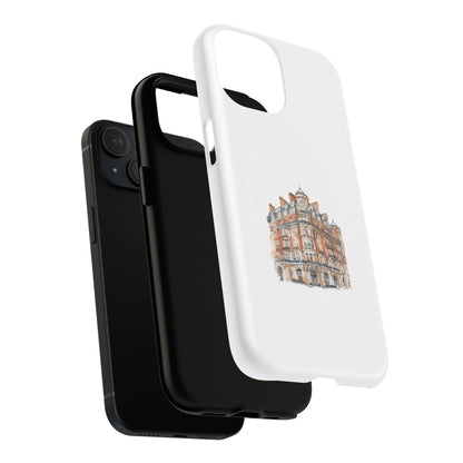 Elegant Tough Magnetic Case with Urban Design, Phone Case, Smartphone Protector, Gift for Her, Unique Tech Accessories