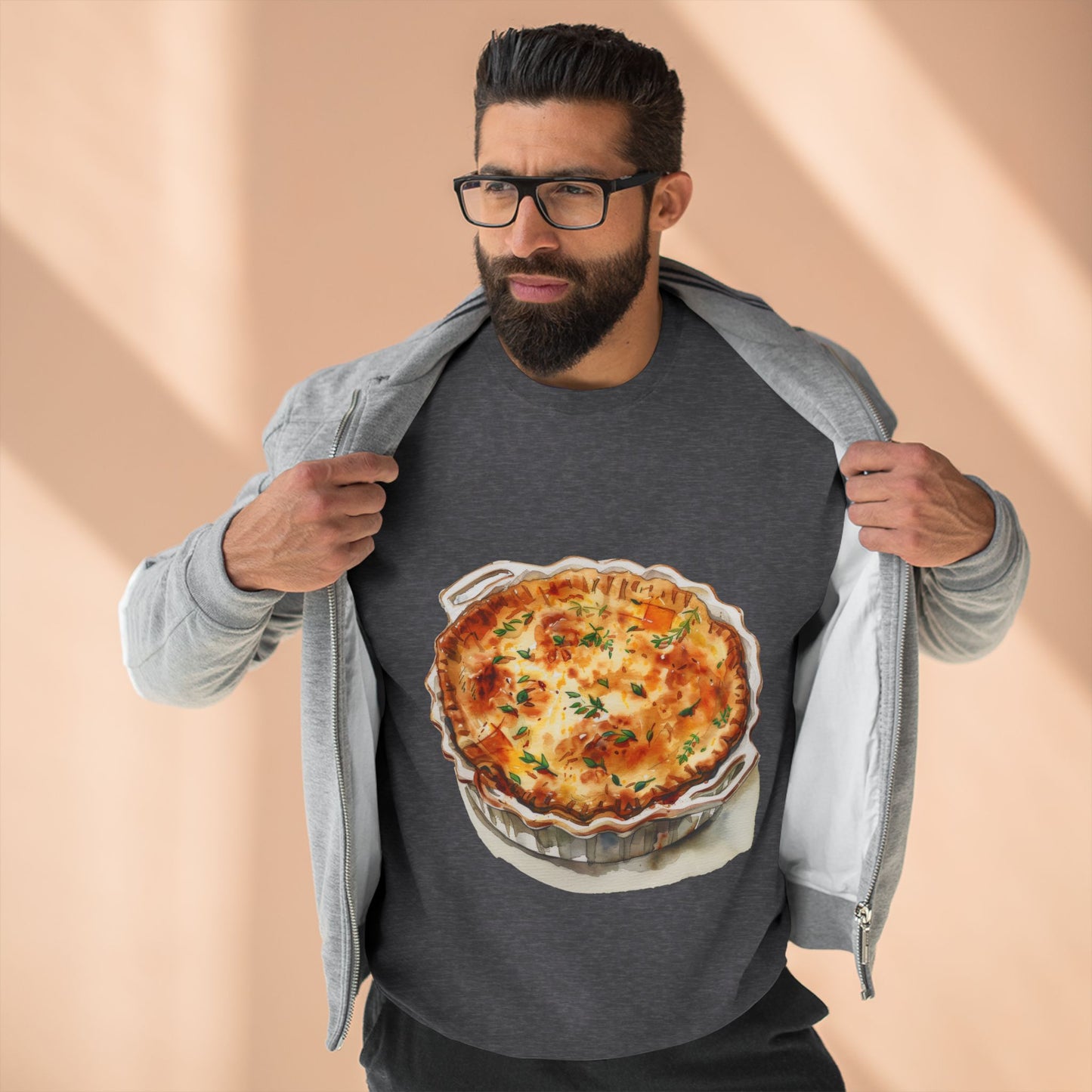 Unisex Crewneck Sweatshirt - British Food - Savory Classics and Traditional Delights