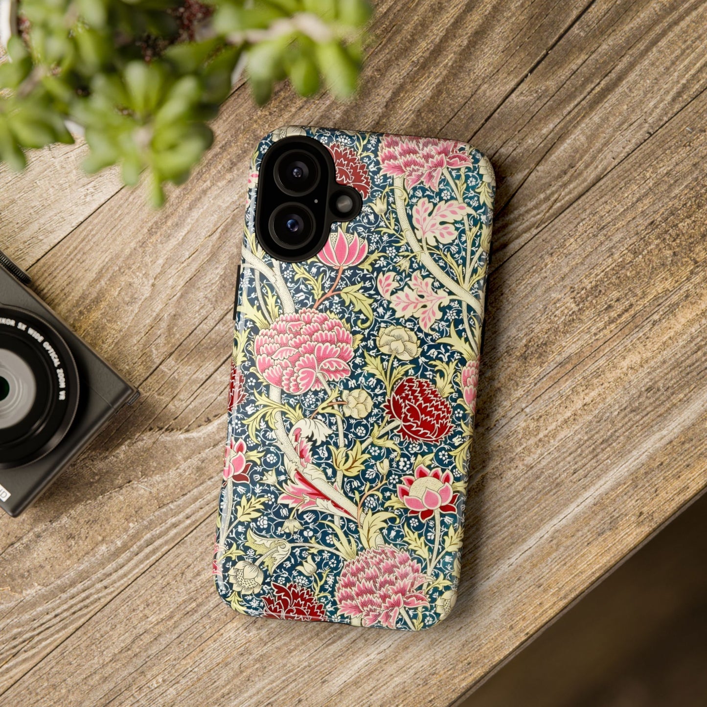 Floral Phone Case, Tough Cases, Durable Phone Cover, Stylish Phone Protector, Gift Idea for Nature Lovers, Floral Pattern Tech Accessories