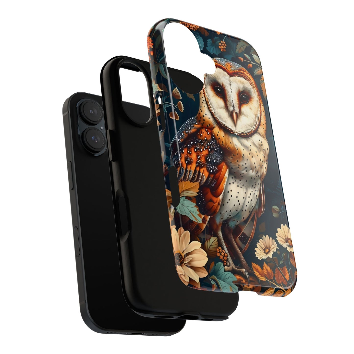 Barn Owl Phone Case | Tough Cases, Nature Lover Gift, Wildlife Accessory, Eco-Friendly Phone Protection, Unique Gift Idea