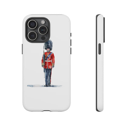 British Royal Guard Phone Case - Tough Cases, Unique Phone Cover, Gift for Her, Cute Accessory, British Soldier Design