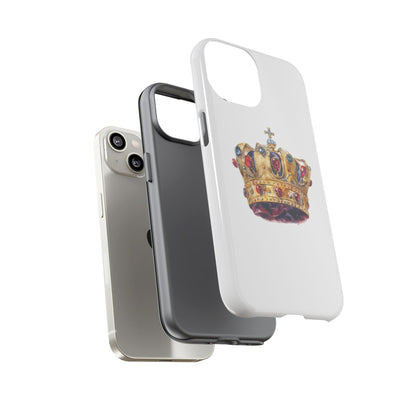 Royal Crown Phone Case | Tough Phone Cases, Stylish Accessories, Gift for Her, Birthday Present, Royalty Vibe