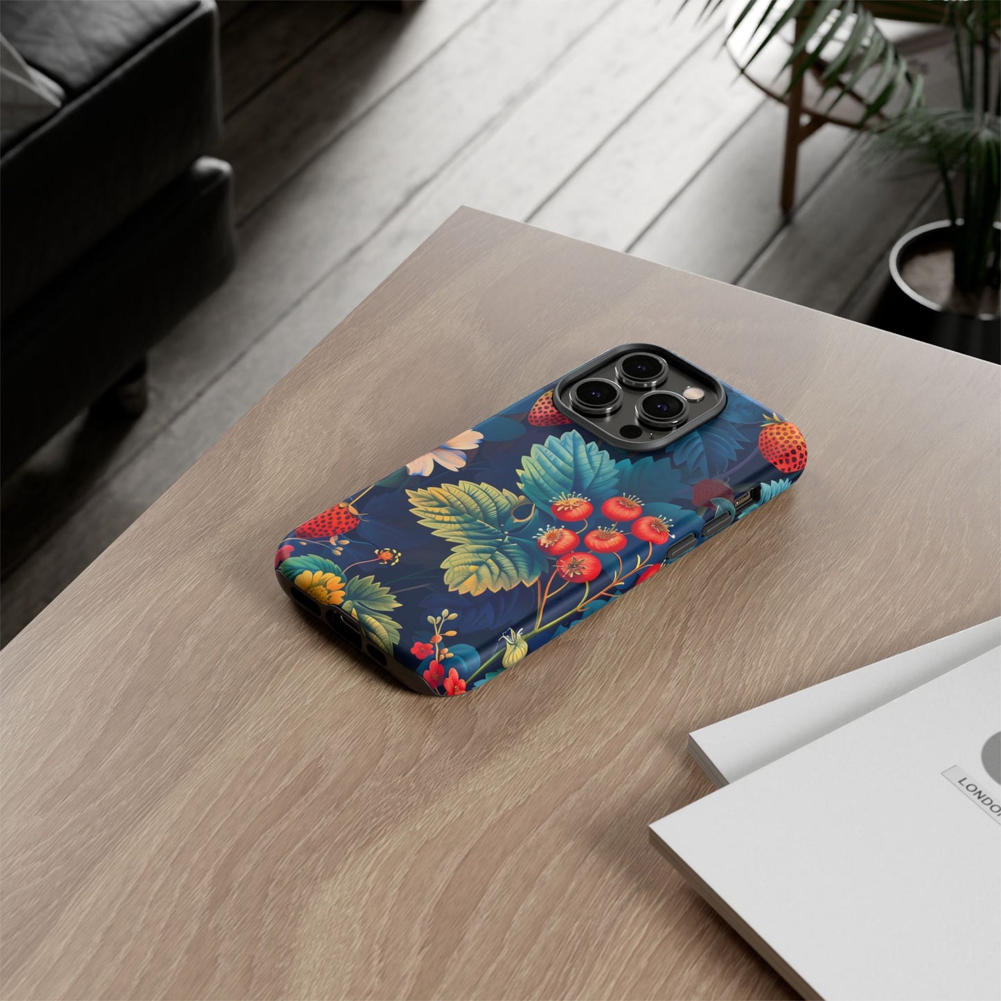 Floral iPhone Case - Tough Cases, Protect Your Phone, Trendy Accessories, Gift for Her, Eco-Friendly Phone Cover