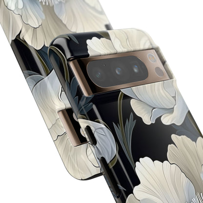 Floral Phone Case, Tough Cases for Women, Stylish Phone Cover, Floral Design Phone Protector, Nature Inspired Tech Accessories