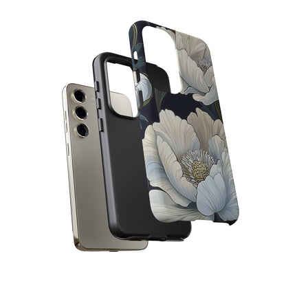 Floral Phone Case, Tough Cases for Women, Stylish Phone Cover, Floral Design Phone Protector, Nature Inspired Tech Accessories