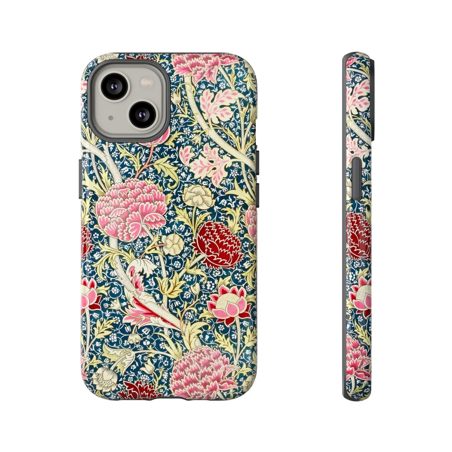 Floral Phone Case, Tough Cases, Durable Phone Cover, Stylish Phone Protector, Gift Idea for Nature Lovers, Floral Pattern Tech Accessories