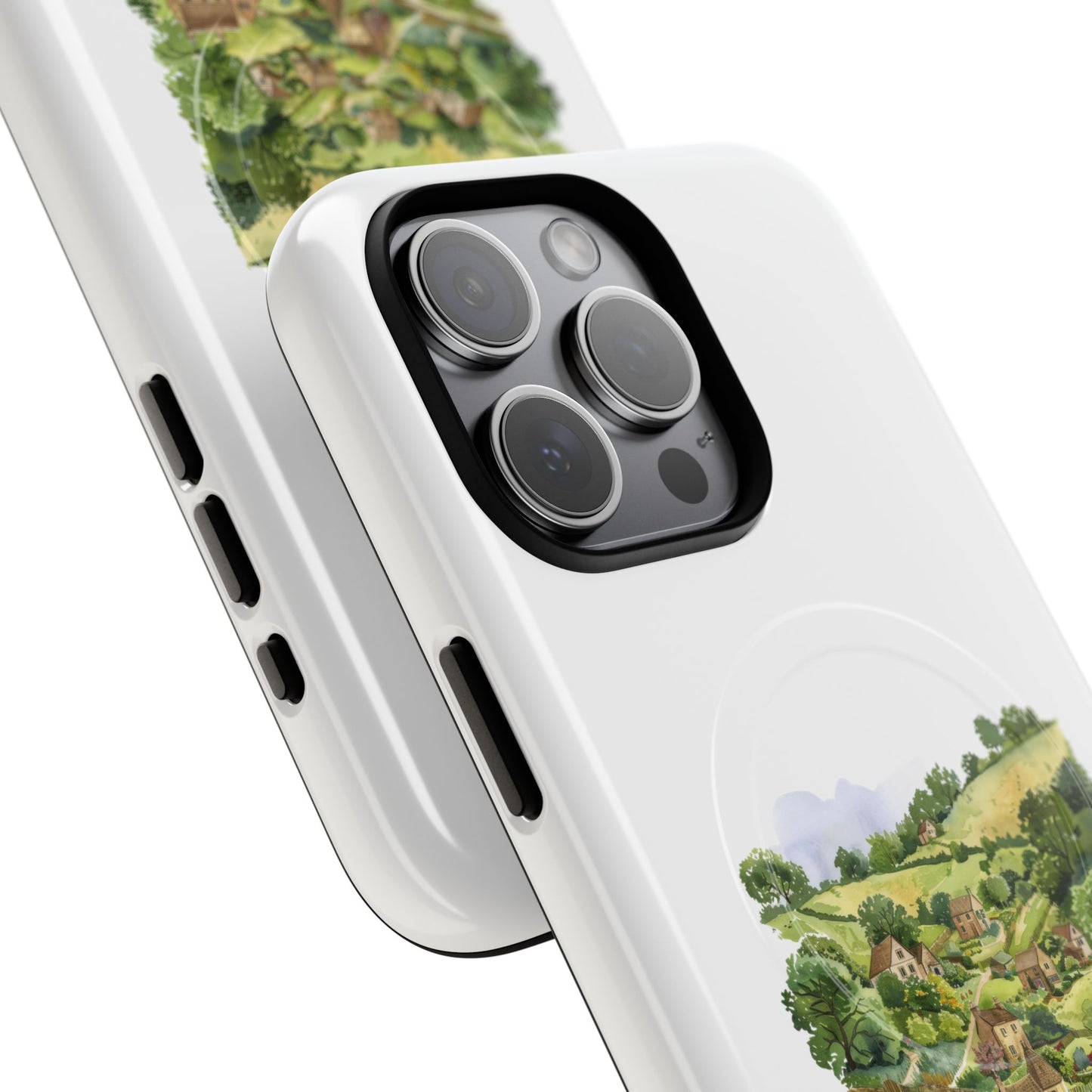 Countryside Scene Magnetic Phone Case, Nature Lover Gift, Customized Phone Cover, Outdoor Adventure Accessory, Eco-Friendly Design