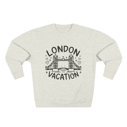 Unisex Crewneck Sweatshirt - London's Relaxing Vacation