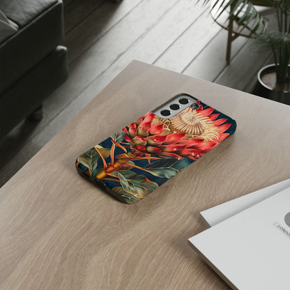 Tough Cases: Vibrant Floral Phone Case, Tough Phone Covers, Floral Art Cases, Nature Design Accessories, Gift for Nature Lovers