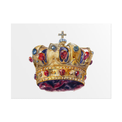 Crown Rolled Posters
