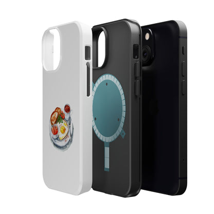 Breakfast Delight Magnetic Phone Case - Fun, Custom Phone Protection for Food Lovers, Gifts for Her, Unique Kitchen Decor, Cute Cell Cover
