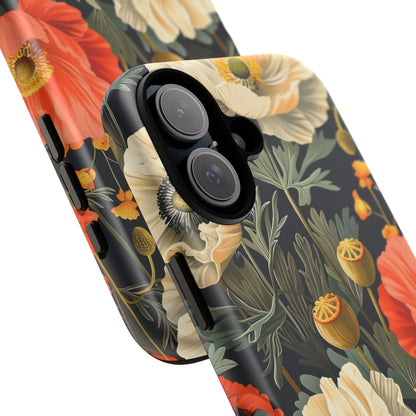 Floral Phone Case - Tough Cases with Vibrant Garden Design, Phone Accessory, Gift for Her, Spring Style, Nature Lover