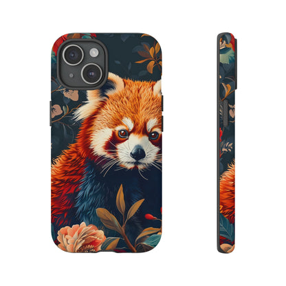 Cute Red Panda Phone Case, Wildlife Lover Gift, Tough Cases for iPhone, Nature-Themed Phone Cover, Animal Art Shell, Cute Tech Accessories