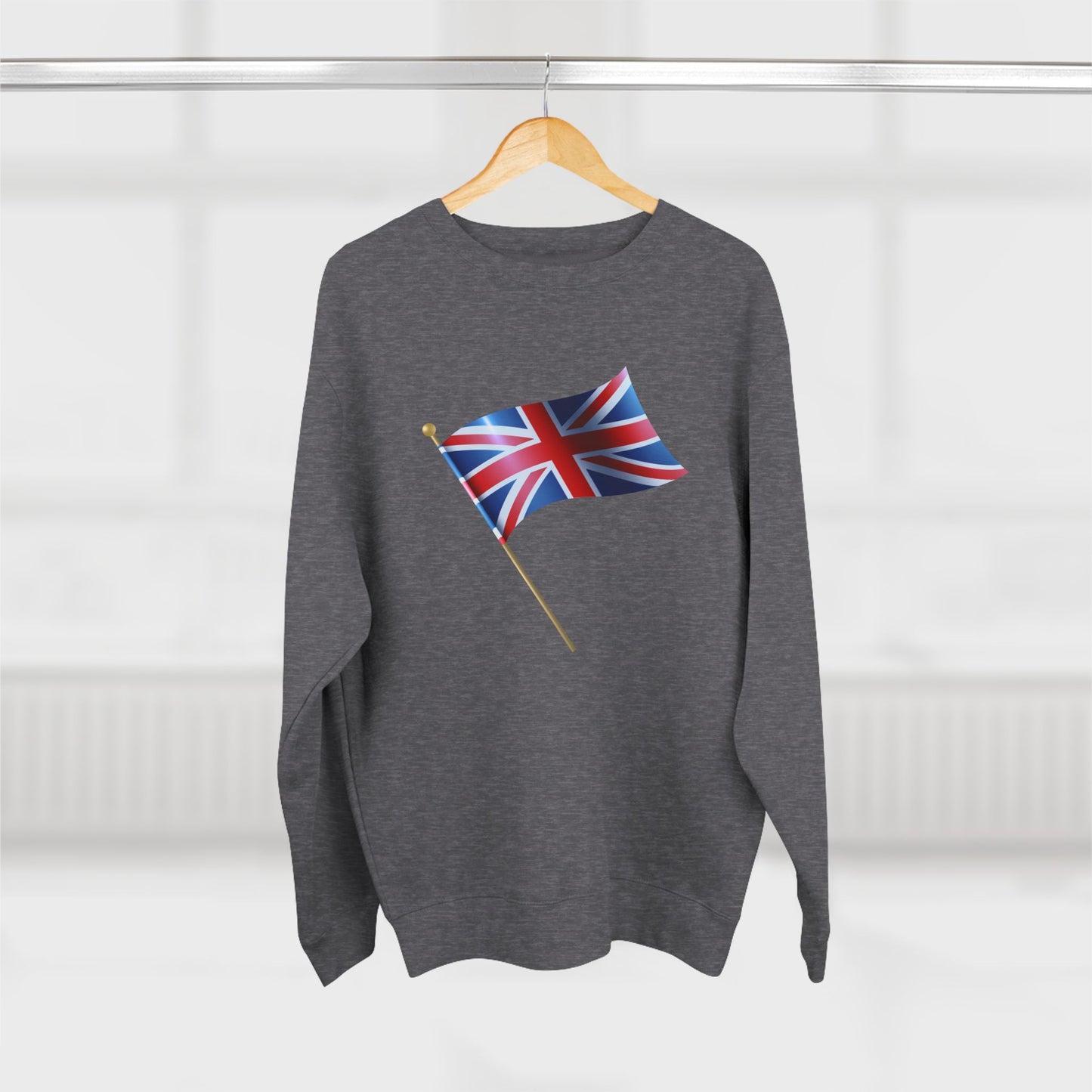 Unisex Crewneck Sweatshirt - Classic UK Flag