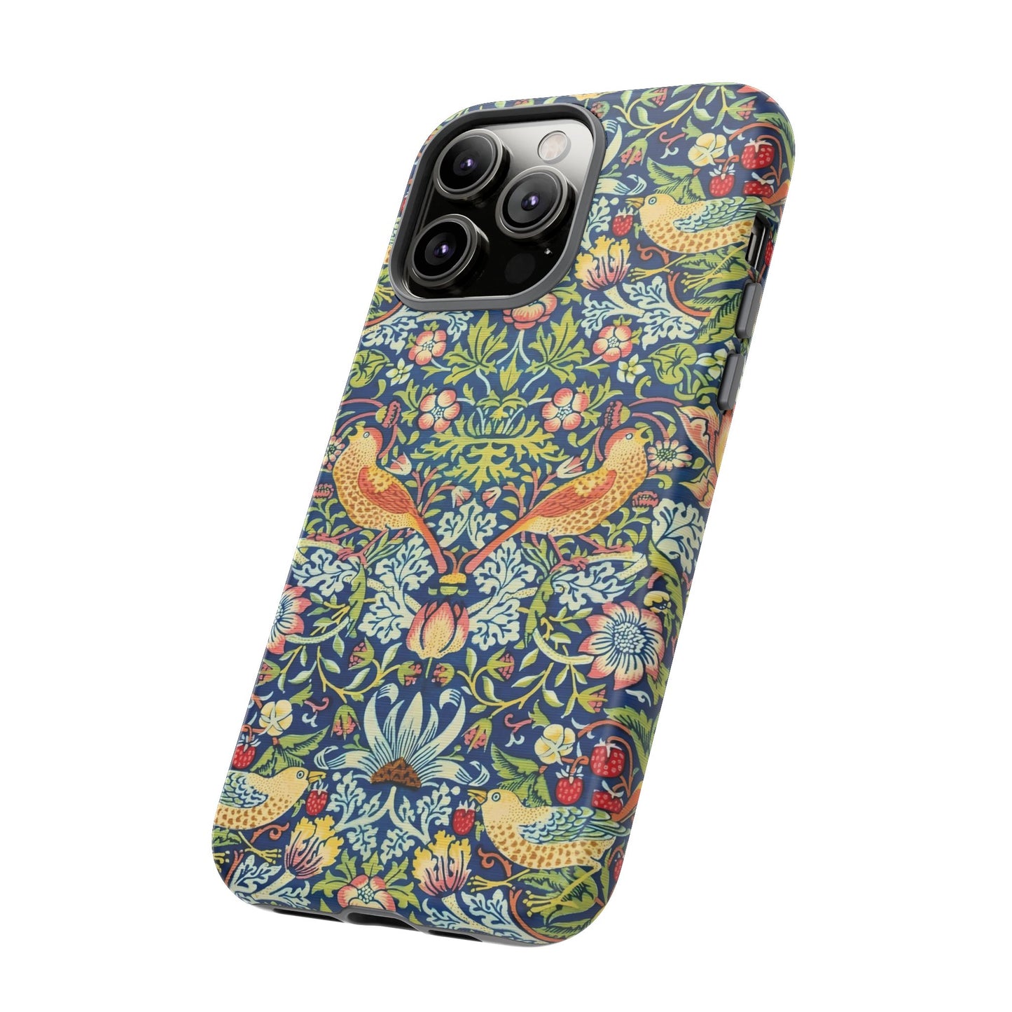 Floral Phone Case | Tough Cases, Stylish Protection, Unique Gift, Eco-Friendly, Floral Pattern, Bird Design