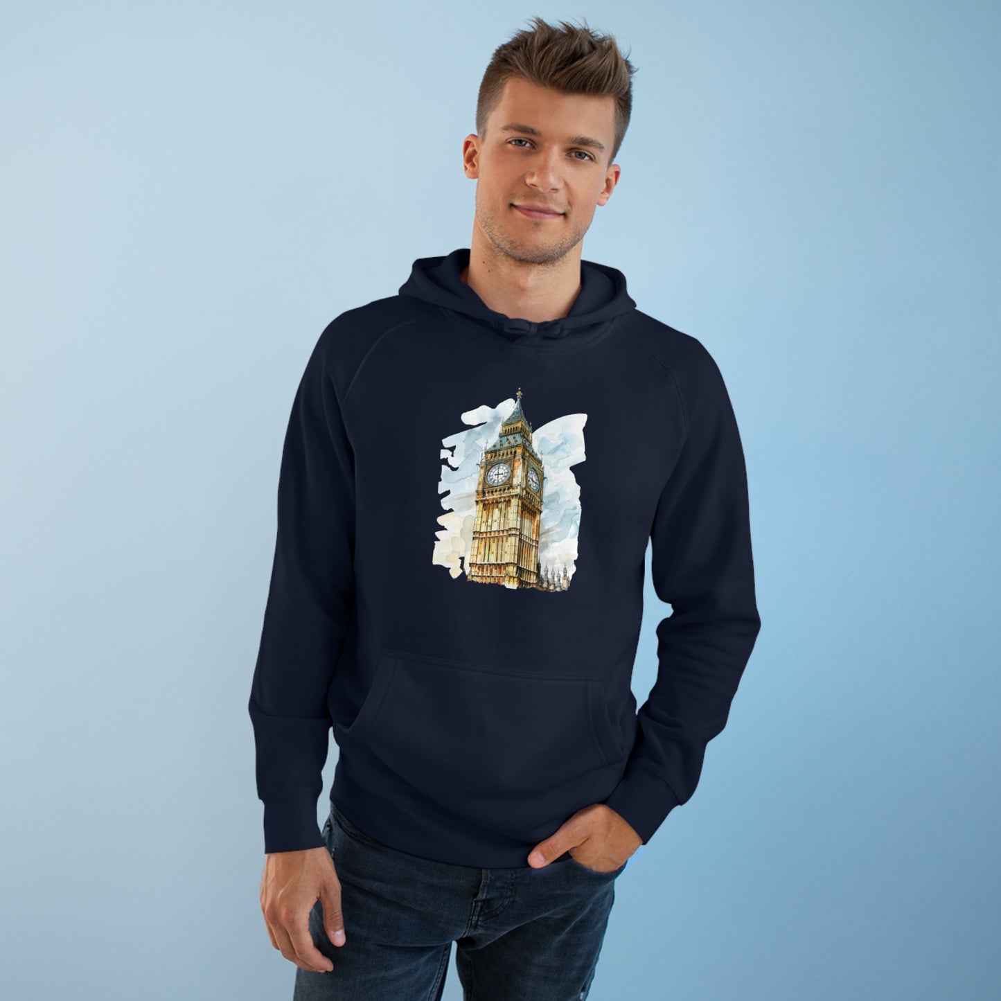 Unisex Hoodie - Big Ben - Iconic British Tower