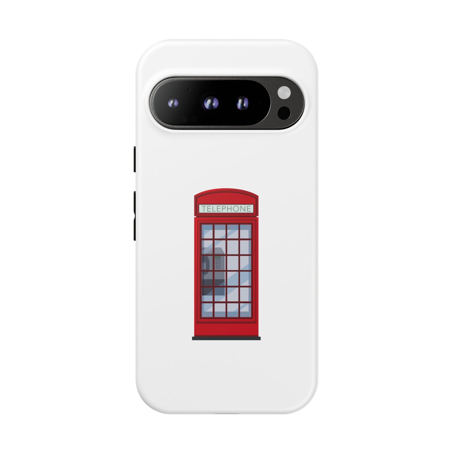 Red Telephone Booth Phone Case - Tough & Stylish Protection