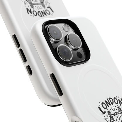 London-Inspired Tough Magnetic Cases | Perfect for Travelers, Gift for Friends, Unique Phone Protection, London Souvenirs, Travel Gifts