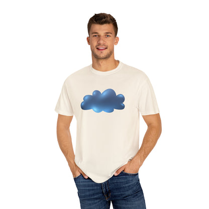 Serene Cloudscape - Dreamy Cloud All-day wear Unisex Garment-Dyed T-shirt