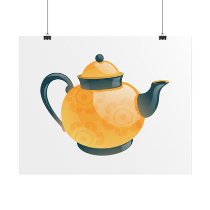 Vintage Tea Pot Rolled Posters