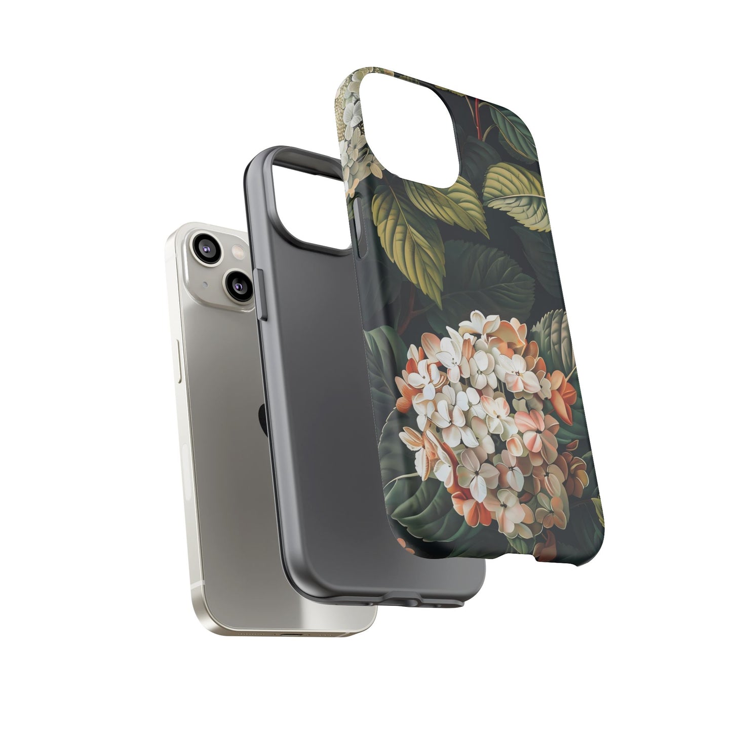 Floral Phone Case - Tough Cases, Nature Lover Gift, Floral Design, Botanical Phone Cover, Stylish Cellphone Accessory, Mother's Day Gift