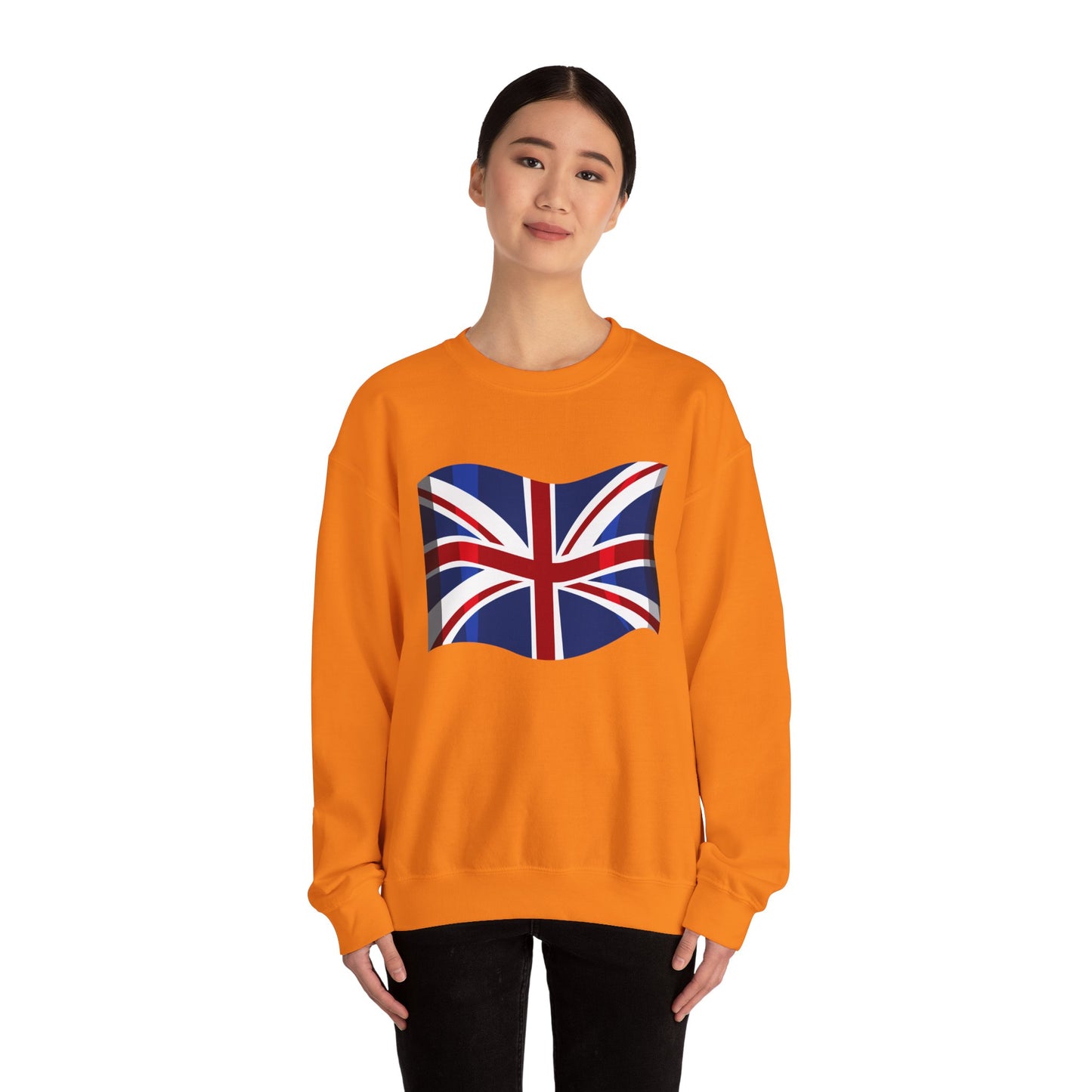 Unisex Heavy Blend™ Crewneck Sweatshirt - The Flag of the United Kingdom