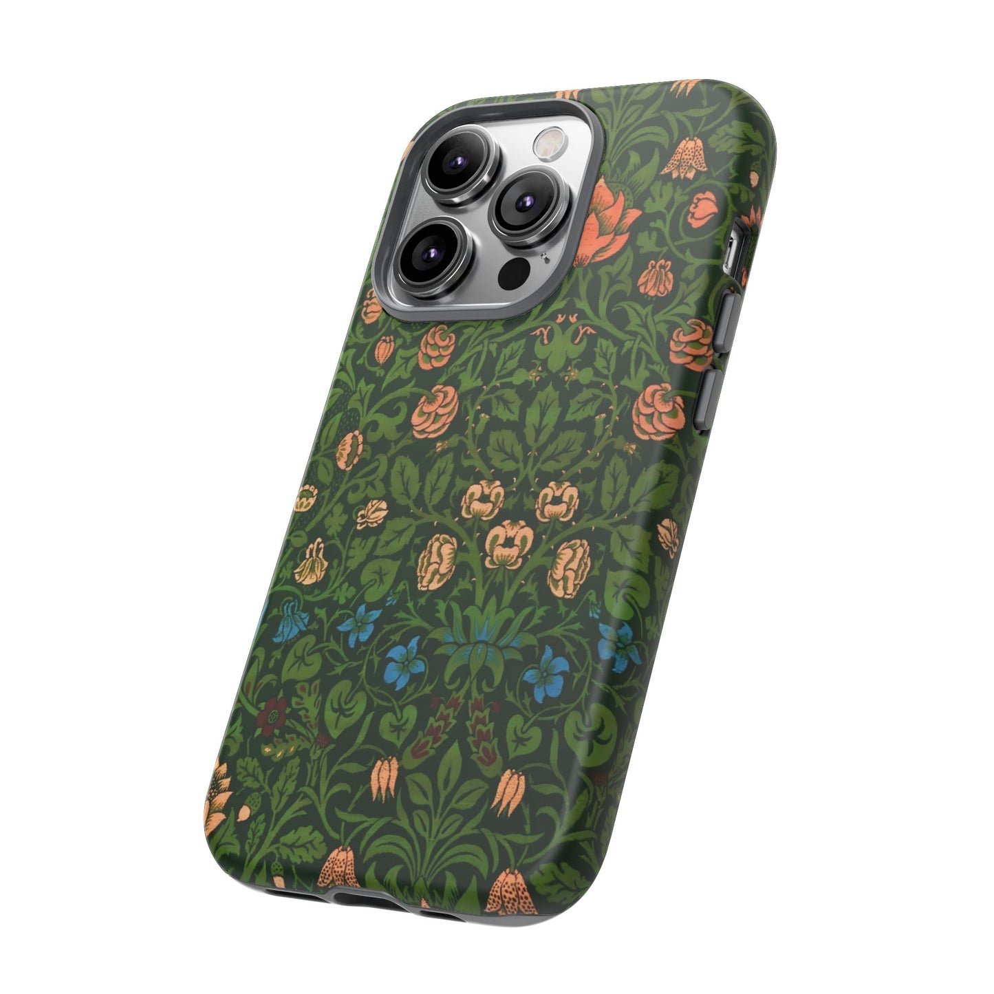 Crimson Leaf Whirl – Phone Case - Tough Cases