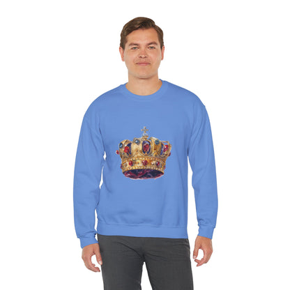 Unisex Heavy Blend™ Crewneck Sweatshirt High Grade - British Royal Crown