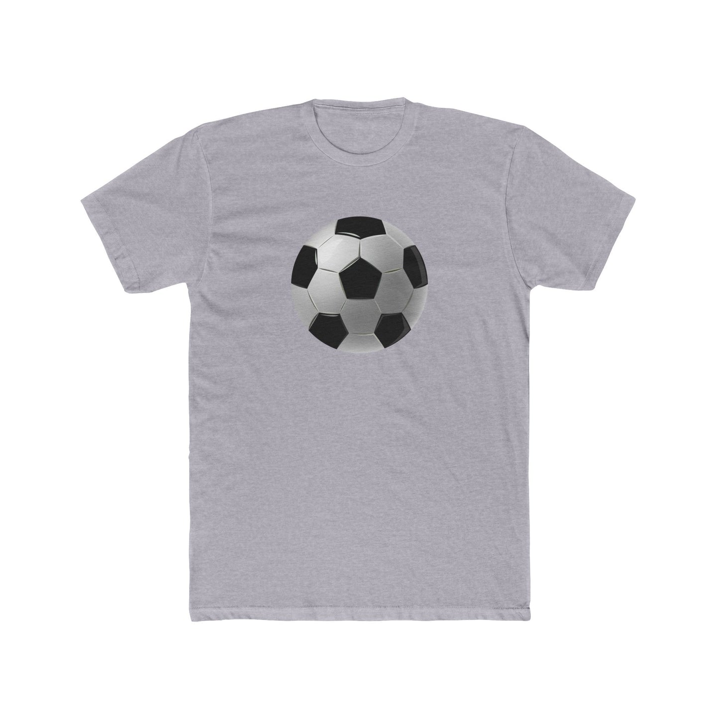 Dynamic Football Design - Sports Passion and Energetic Unisex Cotton Crew Tee