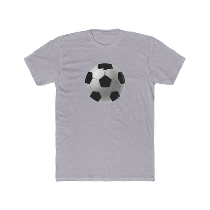 Dynamic Football Design - Sports Passion and Energetic Unisex Cotton Crew Tee