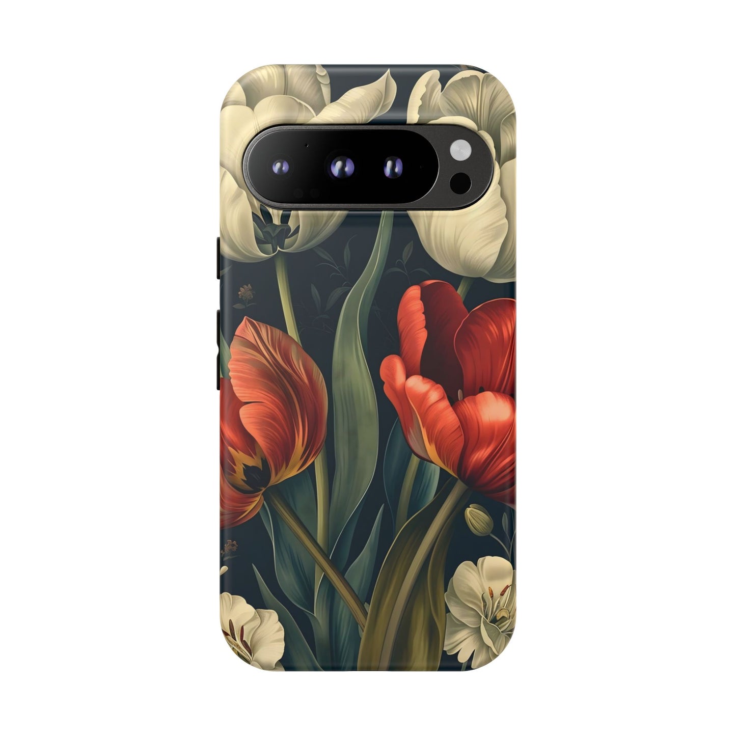 White Flower Tough Cases