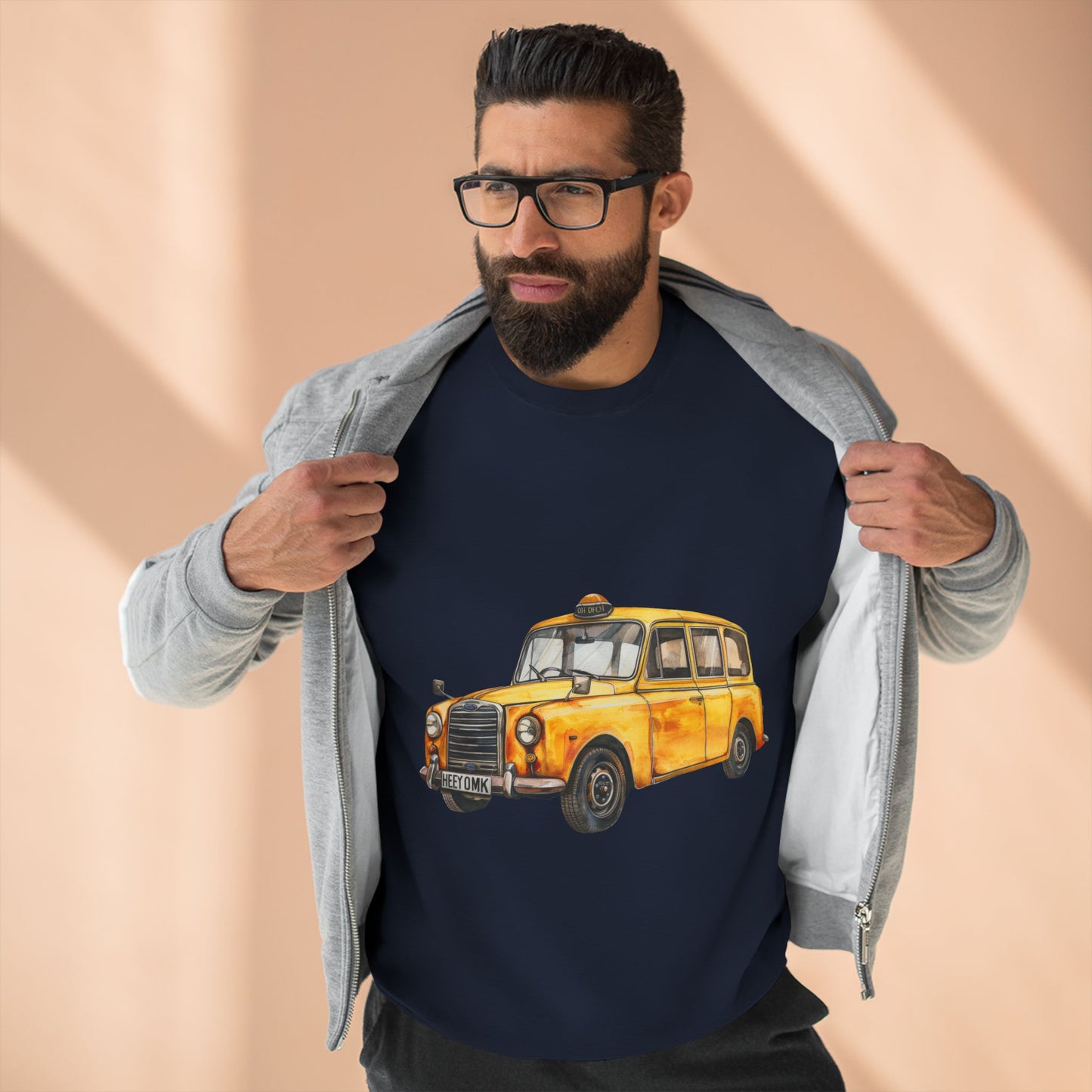 Unisex Crewneck Sweatshirt - Classy Vintage Car