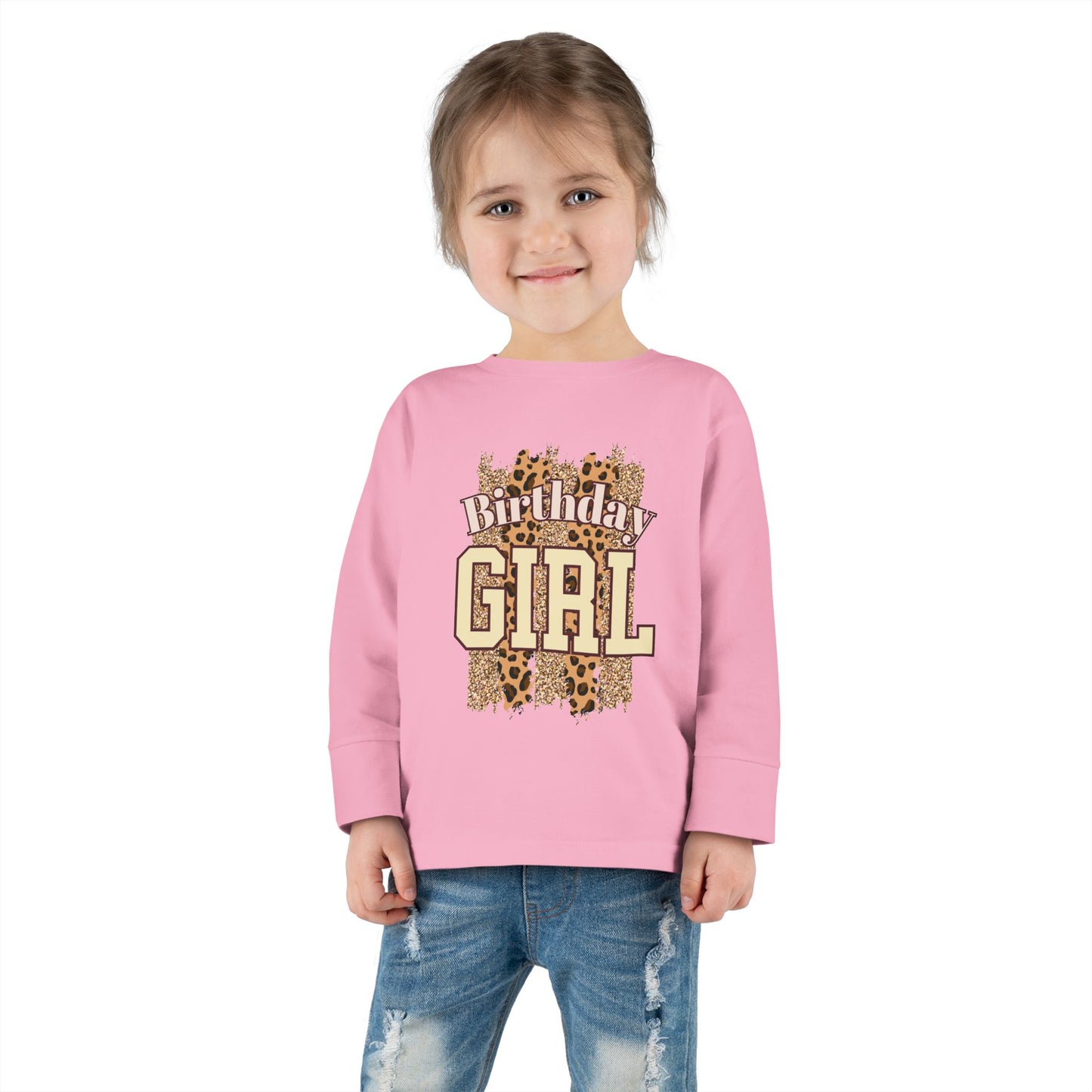 Birthday Girl Toddler Long Sleeve Tee - Cute & Comfy