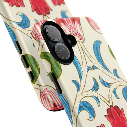 Floral Phone Case - Tough Cases | Stylish Protection, Gift for Her, Boho Phone Cover, Spring Accessory, Cute Tech