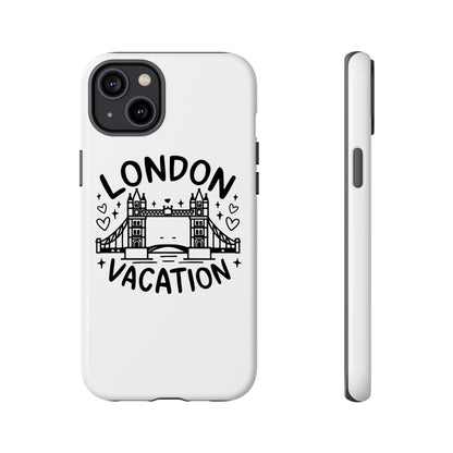 London Vacation Phone Case, Travel Accessories, Unique Gift, London Lover, Custom Phone Cover, Vacation Souvenir