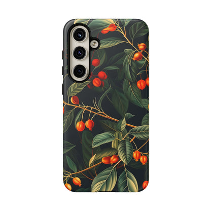 Tough Cases, Floral Phone Case, Nature-Inspired Tech, Unique Gift, Phone Accessory, Botanical Design, Fall Vibes