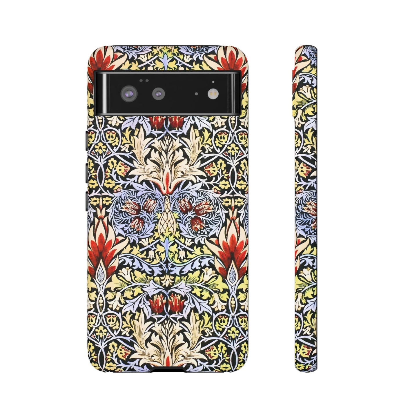 Stylish Phone Case - Floral Design, Tough Cases, Gift for Her, Phone Accessories, Trendy Tech, Unique Cell Phone Cover