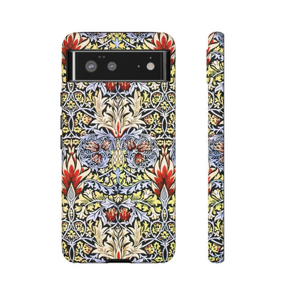 Stylish Phone Case - Floral Design, Tough Cases, Gift for Her, Phone Accessories, Trendy Tech, Unique Cell Phone Cover