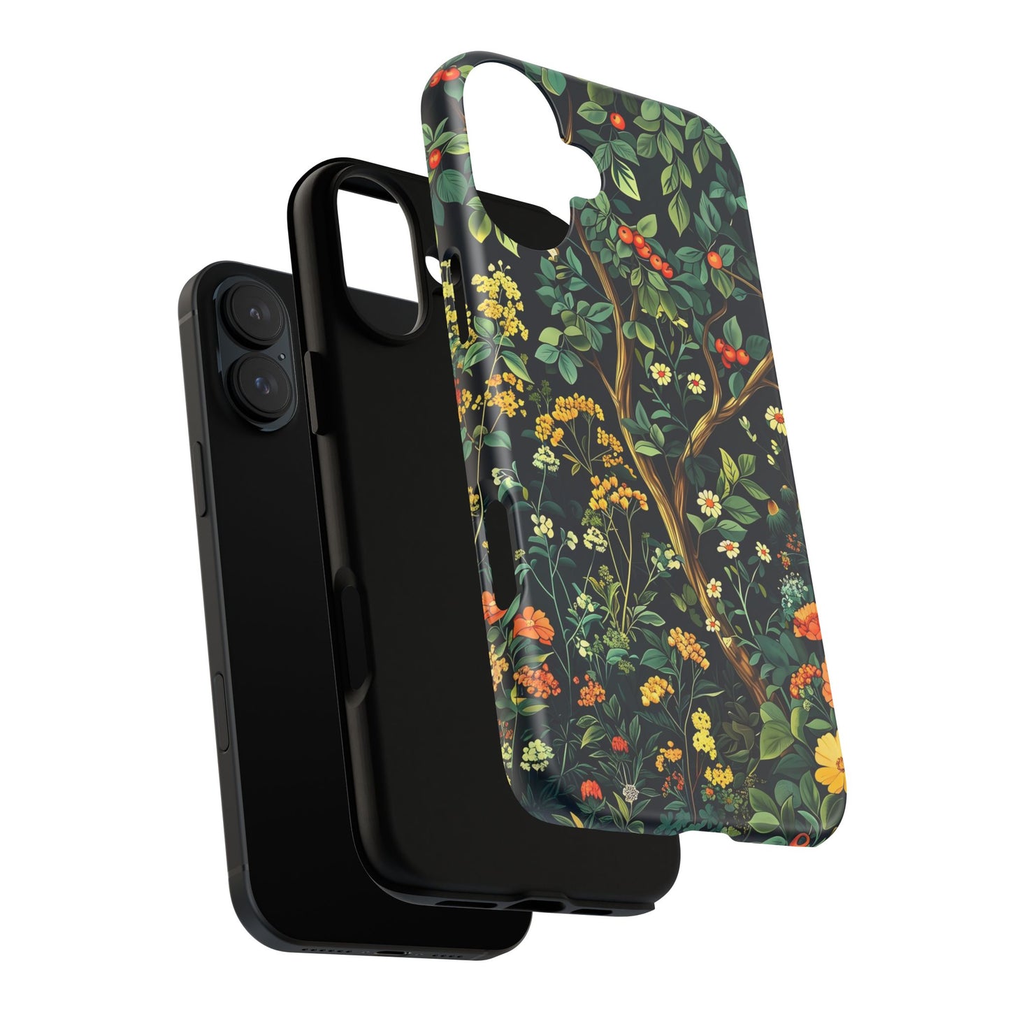 Floral Phone Case - Tough Cases, Colorful Nature Design, Gift for Flower Lovers, Phone Accessory, Unique Cell Phone Cover