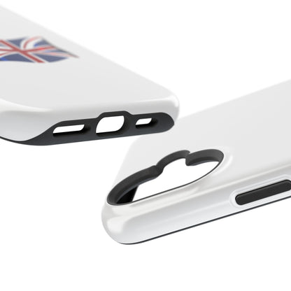 UK Flag Magnetic Phone Case, Durable Tough Cover, Gift for Patriots, Ideal for Travelers, Accessories for Holidays