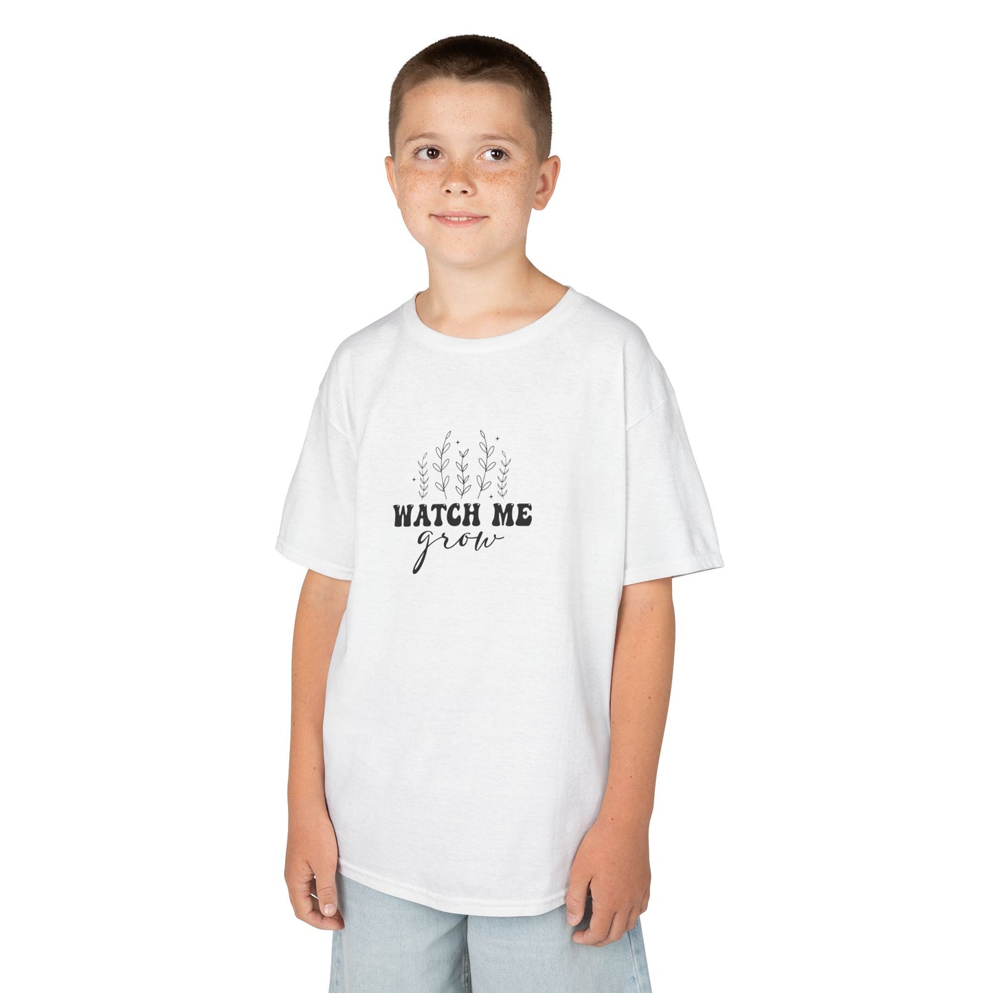 Kids Heavy Cotton™ Tee - Watch Me - Motivational Confidence Attitude Quote Design