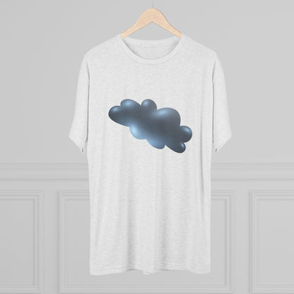 Serene Cloudscape - Dreamy Cloud Soft Unisex Tri-Blend Crew Tee