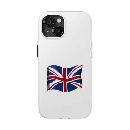 British Flag Tough Phone Case, Durable Phone Cover, Union Jack Case, Gift for UK Lovers, Stylish Phone Protector