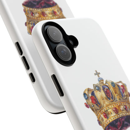 Royal Crown Phone Case | Tough Phone Cases, Stylish Accessories, Gift for Her, Birthday Present, Royalty Vibe