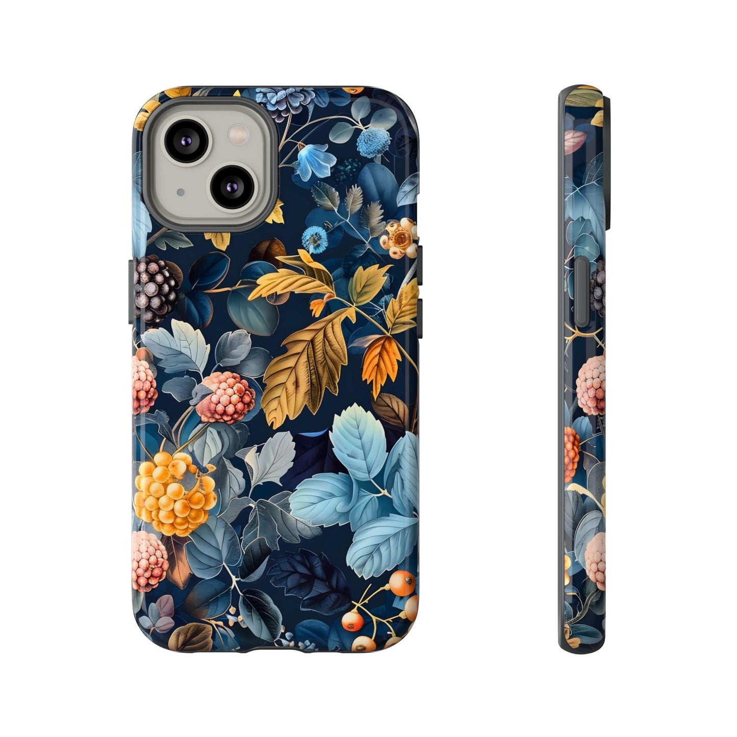 Floral iPhone Case, Tough Phone Cover, Nature-inspired Accessory, Gift for Her, Trendy Protection Case