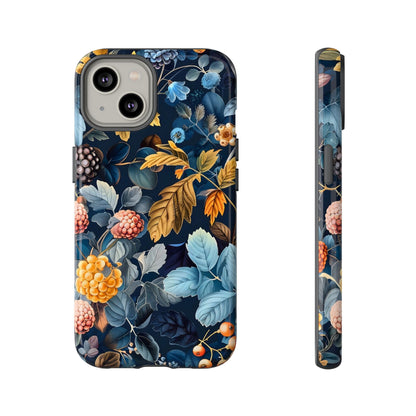 Floral iPhone Case, Tough Phone Cover, Nature-inspired Accessory, Gift for Her, Trendy Protection Case